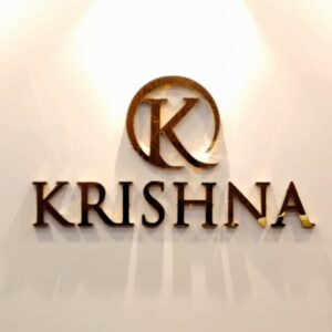 Golden Stainless Steel Letter