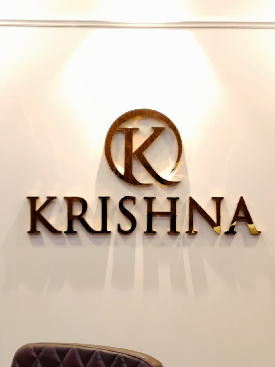 Golden Stainless Steel Letter