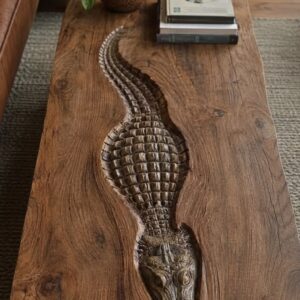 Solid Wooden Front Door With 3D CNC Carving Design