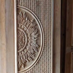 Solid Wooden Front Door