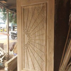 Solid Wooden Front Door