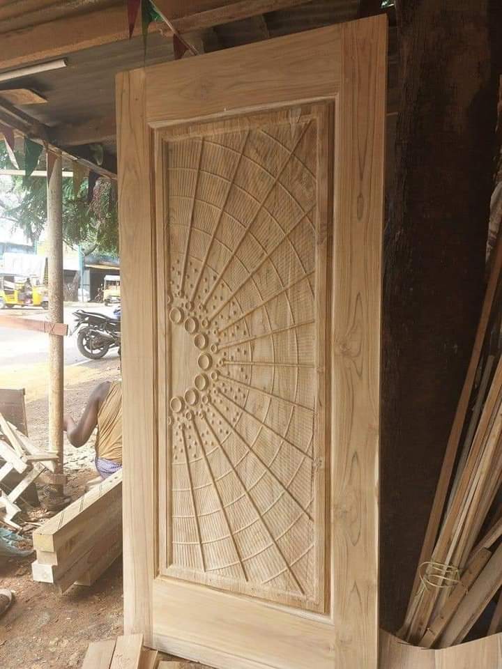 Solid Wooden Front Door